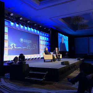 On Stage at Coupa Inspire - http://www.coupainspire.com